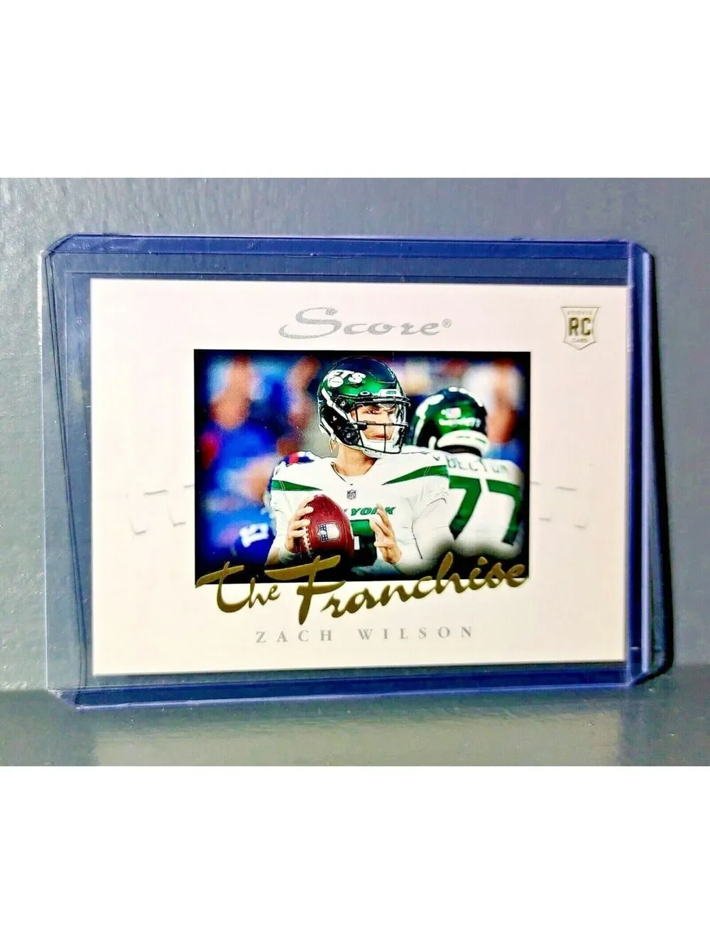 Zach Wilson 2021 Panini NFL Score The Franchise #24 Rookie Card 1/1966